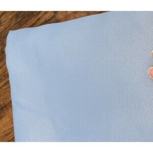 61" x 50" - Blue Eventide Heavy Double Brushed Satin Face Fabric
